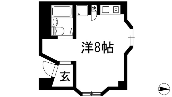 ロイヤルコート上池田の物件間取画像